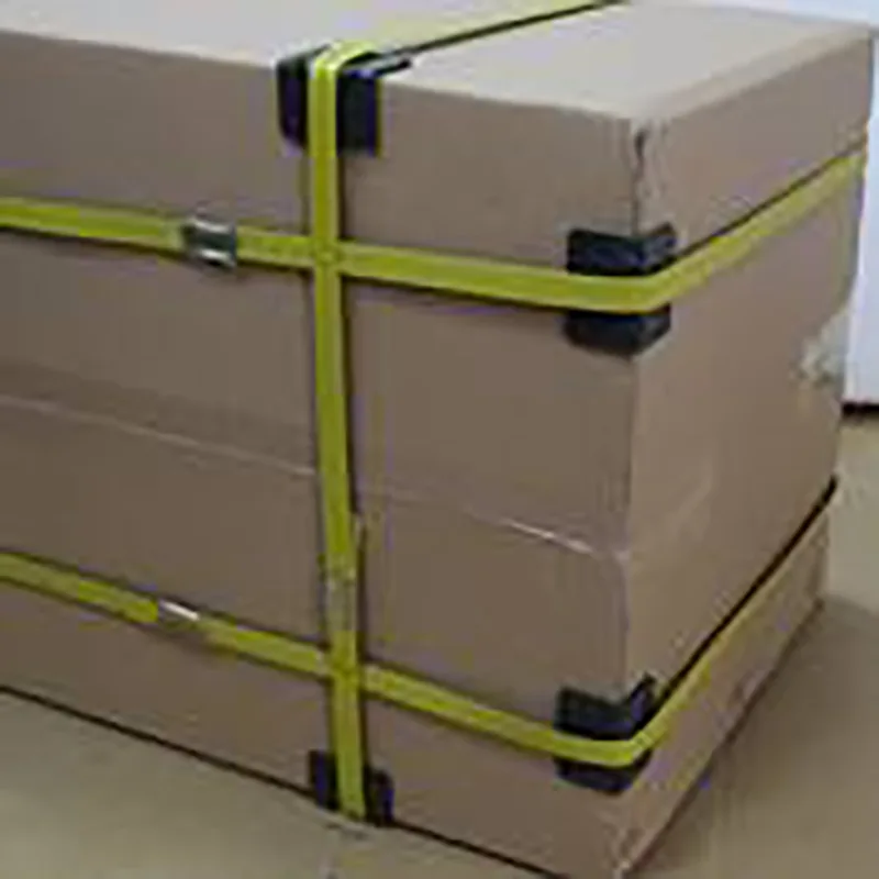 कालो प्लास्टिक स्ट्र्यापिङ क्लिपहरू